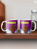 Funny Cat Reading-Addict Shakespeare Magic Witch, Please Coffee Mug